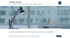 Desktop Screenshot of lipmankaras.com